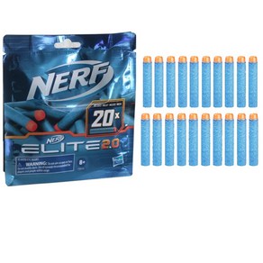 NERF Heat Elite 2.0 시리즈 너프건 엘리트 블래스터 저격총 너프블래스터 너프건저격총 너프건 샷건 장난감총 따발총, 표준 구성, 히트 엘리트 시리즈 총알 20개입, 1개