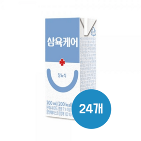 삼육 케어 두유 당뇨식, 200ML x 24개, 24개, 200ml