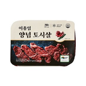 요리연구가 이종임 양념토시살구이 250g 5팩, 5개