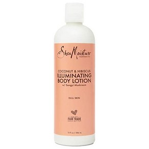 SheaMoisture Coconut Oil and Hibiscus Illuminating 칙칙하고 건조한 피부를 위한 SheaMoisture 코코넛 오일 및 히비스커스 일루미네이