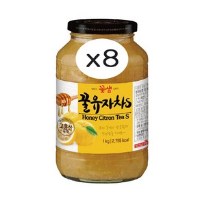 꽃샘 꿀 유자차 1kgx8개, 1kg, 8개, 1개입, 1kg