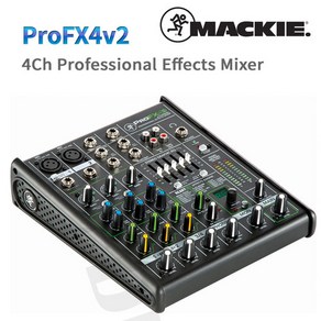 MACKIE 맥키 4CH 프로페셔널 이펙트 믹서 PoFX4v2, 본품