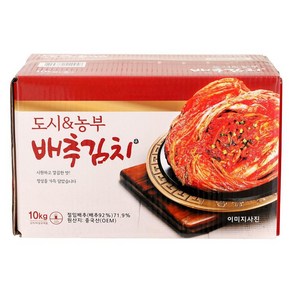 중국산김치(도시&농부) 10KG, 1박스