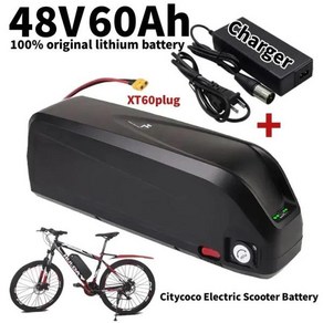 Citycoco 전기 스쿠터 배터리 250W 1500W 오토바이 자전거 방수 리튬 배터리 및 충전기 48V 20Ah-60Ah 신제품