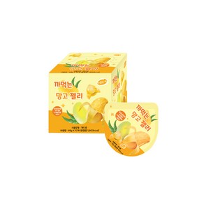 까먹는 복숭아젤리 인기과자젤리 어린이간식 한박스, 48g, 10개