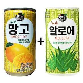 참맑은 망고 (30개) + 참맑은 알로에 (30개), 1세트, 175ml