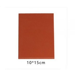 0.8cm 두께 특수 패드 고온 방지 핫 스탬핑 열 전달 기계 프레스 실리콘 플레이트, [03]7X14CM, 1개