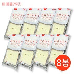 에스피씨삼립 허니브레드 300g(150g 2입) x 8개 카페디저트 허니버터식빵 냉동빵, 300g