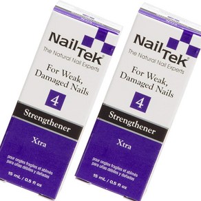 0.5 Fl Oz (Pack of 2) Strengthener Xtra 4 Nail Tek Xtra 4 Nail Strengthener for Weak and Damaged