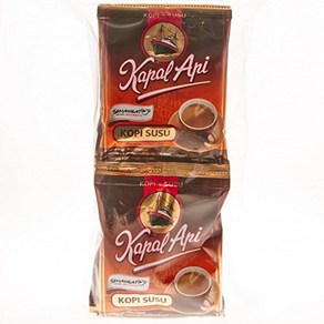 Kapal Api Kopi Susu 인스턴트 커피 1.0 온스(10향낭)