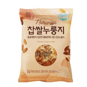 미식백과 찹쌀 누룽지, 60g, 80개