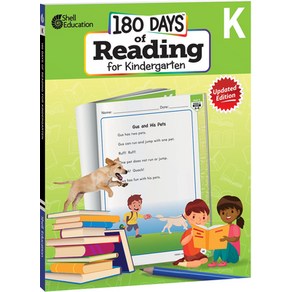 (영문도서) 180 Days of Reading for Kindergarten 2nd Edition: Practice Assess Diagnose Paperback