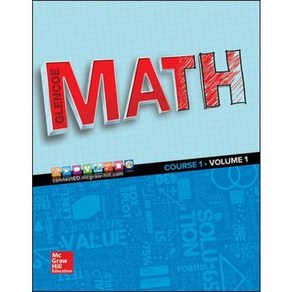 Glencoe Math 2016 Student Edition Couse 1 Volume 1, McGaw-Hill Companies