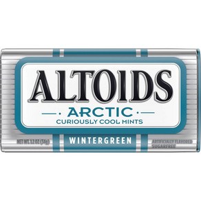 Altoids Actic Mints Wintegeen 1.2 oz Altoids Actic Mints 윈터그린 1.2 온스, 1개