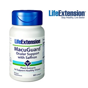 Life Extension 마쿠가드 안구 보조제 60정, 단품, 1개