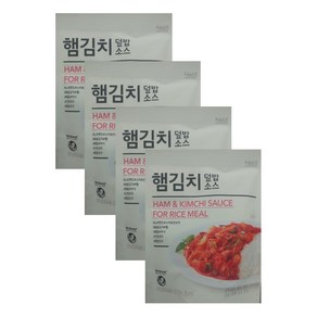 노브랜드 햄김치 덮밥 소스 100g x 4개 총 400g