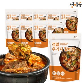 정마을 정말 푸짐한 우거지 갈비탕 600g x 10팩, 10개