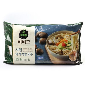 [CJ]비비고 바지락 칼국수 321g x 6개입 6인분(낱개포장), 6개