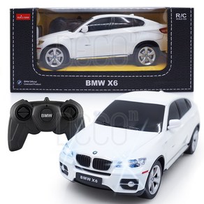 1:24 라스타 RC카 BMW X6 라이트 무선조종 알씨카 미니카