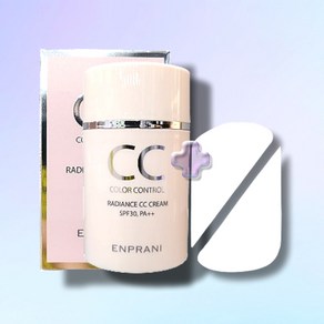 엔프라니 래디언스 씨씨크림 SPF30/PA+++ 50ml+뷰니오 퍼프2P 윤광 결광 생얼비비, 1개, 50ml