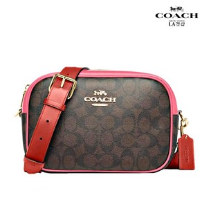 코치 제이미 카메라백 시그니처 CA547 Jamie Camera Bag