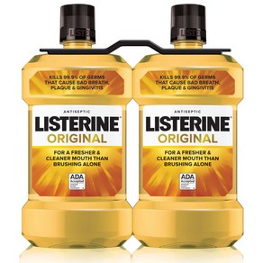 리스테린 오리지널 마우스워시 1.5L 2팩 Listerine