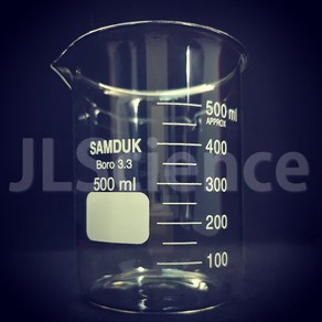 [JLS] 국산 SD Beake 강화유리비이커 비커 눈금컵 계량컵 실험도구, 1개, 3000ml