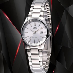 Casio LTP1183A-7A Ladies 실버 아날로그 시계 [세금포함] [정품] 스틸 Band Date 디스플레이 New 손목시계 패션시계 명품시계 079767769819 2