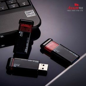 액센 U301 귀여운 LED USB 메모리 소형 대용량 USB 3.0 무료각인 16GB 32GB 64GB 128GB 256GB 512GB