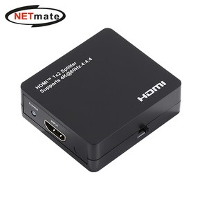 강원전자 넷메이트 NM-PTP12M 4K 60Hz HDMI 2.0 1:2 분배기