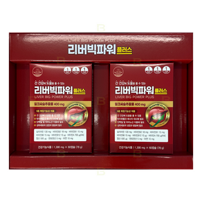 약국유통 리버빅파워플러스 밀크씨슬 개월수, 2개, 60정