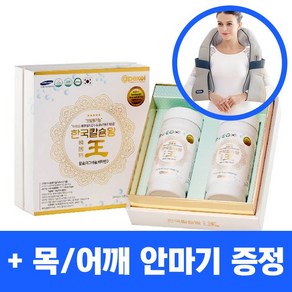 에이펙셀 한국칼슘왕 나노칼슘 [목어깨안마기증정], 240정, 1개