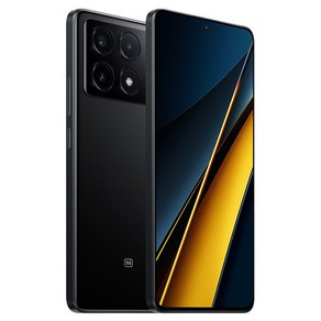 샤오미 POCO X6 Po 5G 공기계, 블랙, 256GB