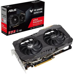 ASUS 듀얼 AMD Radeon™ RX 6600 8GB GDDR6 게이밍 그래픽 카드AMD RDNA™ 2 PCIe 4.0 메모리 HDMI 2.1 DisplayPot 1.4a, TUF Gaming_RX6500XT4G