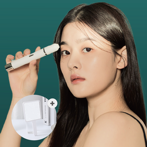 데이코드 전동 눈썹정리기 휴대용 잔털제거 솜털제거 눈썹칼 눈썹바리깡 + 손거울