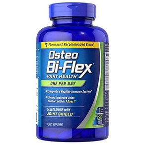 오스테오바이플렉스 Osteo Bi-Flex Bi-flex 비타민D 관절 건강 코팅 정제 130정 1통, 130 Count (Pack of 1), 1개