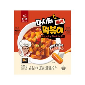 한맥 마시따 떡볶이 매콤 200g x 10개