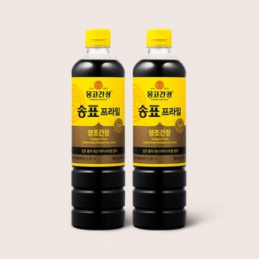 [몽고식품] 송표 프라임간장, 900ml, 2개