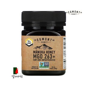 EgmontHoney 마누카 꿀 무가공 263 250g, 1개