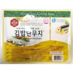 김밥단무지 정스팜 뿌리원 실온 고형량58% 2.8KG, 1개