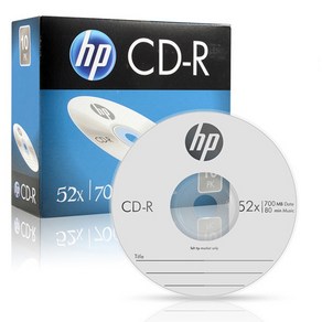 HP CD-R 700MB 52x Slim