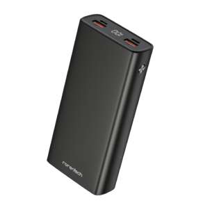 로랜텍 콰트로 4포트 고속충전 대용량 PD 22.5W QC3.0 잔량표시 보조배터리 20000mAh