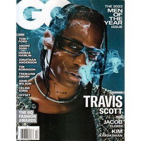 GQ USA 2023년 12/1월호 합본 표지뒷부분 상처할인 (미국 남성교양잡지)