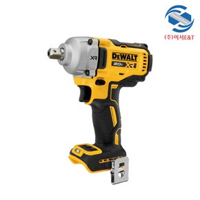 DEWALT 디월트정품 DCF892N 20V MAX 브러쉬리스 미드토크 임팩트 렌치 베어툴, 1개
