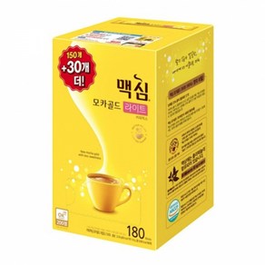 맥심 모카골드 라이트 (150T+30T)x1개+사은품, 150개, 150개입, 1개