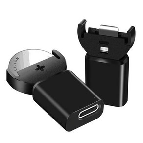 2024 USB C 타입 플러그 리튬 2032 배터리 어댑터 코인 셀 배터리 고속 충전기 LIR2032 LIR2025 ML2032 ML2025 CR2032