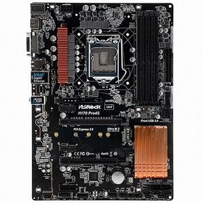 ASRock H170 PRO4S ATX 1151 소켓 6세대 7세대 메인보드