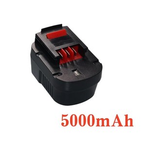 충전식 공구 배터리 A12 FSB120B HP12K 드릴 비트 블랙 앤 데커 12V 4000mah 6 에 적합, 01 CHINA, 02 5000mAh