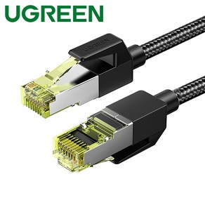유그린 U-80423 CAT.7 SSTP 패브릭 랜 케이블 2m, 1개, 1개