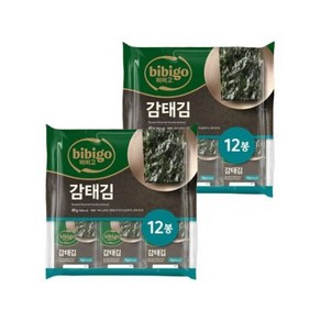 비비고 감태김, 48g, 2개